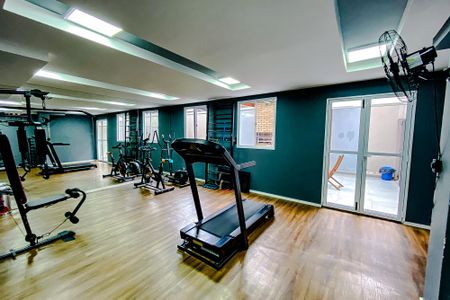 Área comum - Academia de apartamento para alugar com 2 quartos, 30m² em Ipiranga, São Paulo