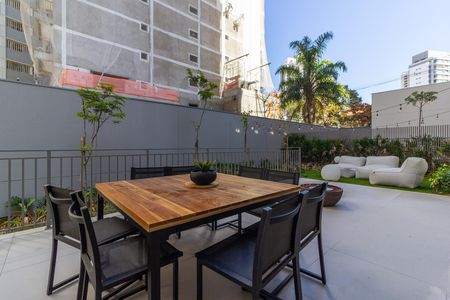 Área comum - Salão de festas de kitnet/studio para alugar com 1 quarto, 36m² em Pompeia, São Paulo