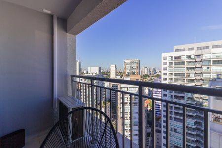 Vista/Varanda de kitnet/studio para alugar com 1 quarto, 36m² em Pompeia, São Paulo