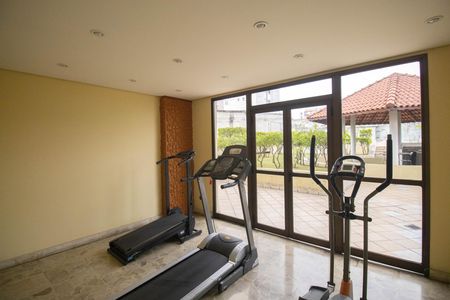 Área comum - Academia de apartamento para alugar com 3 quartos, 135m² em Vila Maria Alta, São Paulo