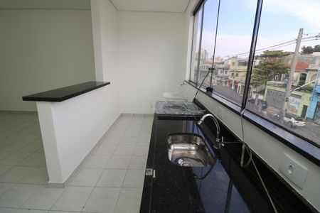 Cozinha de apartamento para alugar com 1 quarto, 36m² em Vila Prudente, São Paulo