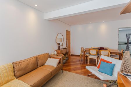 Sala de apartamento à venda com 3 quartos, 114m² em Anchieta, Belo Horizonte