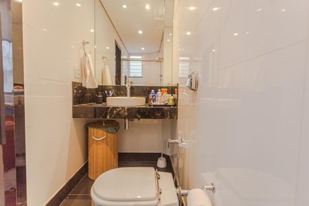 Banheiro da Suíte de apartamento à venda com 3 quartos, 114m² em Anchieta, Belo Horizonte