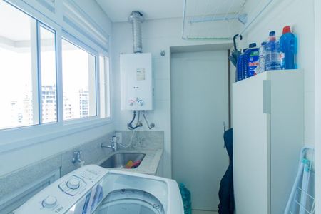 Área de Serviço de apartamento à venda com 3 quartos, 113m² em Cristo Rei, Curitiba