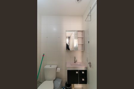 Banheiro da Suíte de apartamento à venda com 1 quarto, 27m² em Vila Ema, São Paulo