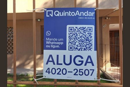 Placa na Fachada de apartamento para alugar com 2 quartos, 54m² em Cristo Redentor, Porto Alegre