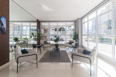 Studio para alugar com 44m², 1 quarto e 1 vagaHall