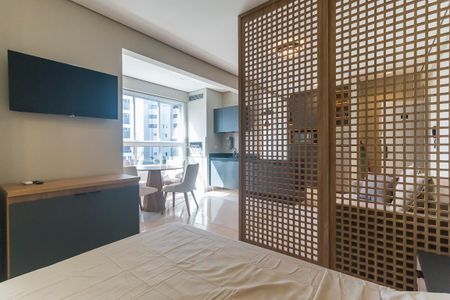 Studio para alugar com 44m², 1 quarto e 1 vagaQuarto