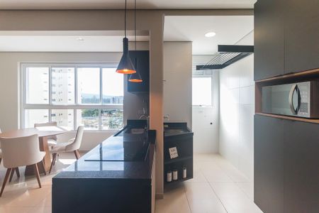 Cozinha de kitnet/studio para alugar com 1 quarto, 44m² em Vila Mogilar, Mogi das Cruzes