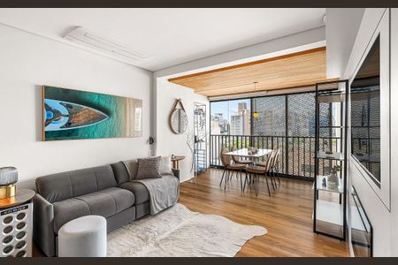 Apartamento à venda com 45m², 1 quarto e 1 vaga Apartamento à venda com 45m², 1 quarto e 1 vagaSala