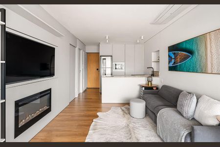 Apartamento à venda com 45m², 1 quarto e 1 vaga Apartamento à venda com 45m², 1 quarto e 1 vagaSala