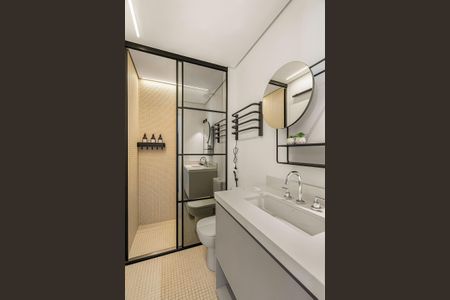 Apartamento à venda com 45m², 1 quarto e 1 vaga Apartamento à venda com 45m², 1 quarto e 1 vagaBanheiro