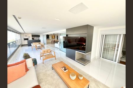Apartamento à venda com 297m², 4 quartos e 5 vagas Apartamento à venda com 297m², 4 quartos e 5 vagasVaranda gourmet