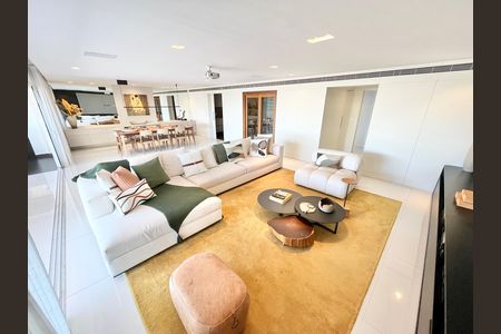 Apartamento à venda com 297m², 4 quartos e 5 vagas Apartamento à venda com 297m², 4 quartos e 5 vagasSala