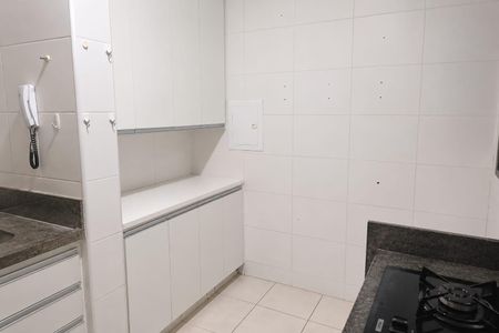 Cozinha de apartamento para alugar com 2 quartos, 72m² em Umuarama, Uberlândia