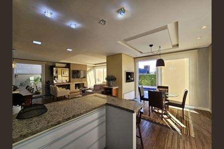 Sala de casa de condomínio para alugar com 3 quartos, 360m² em Neópolis, Gravataí