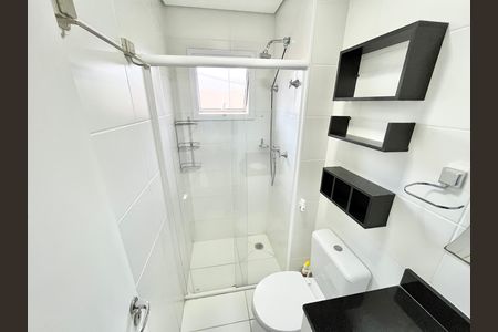 Banheiro da Suíte  de apartamento para alugar com 2 quartos, 56m² em Vila Santa Maria, São Paulo