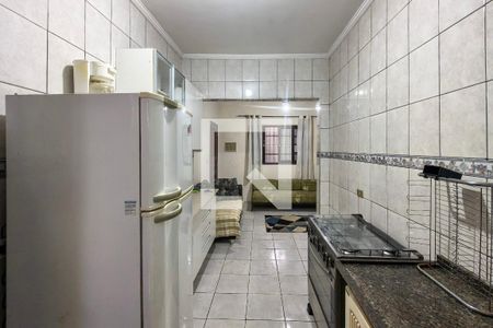 Cozinha de casa para alugar com 2 quartos, 131m² em Vila Assuncao, Praia Grande