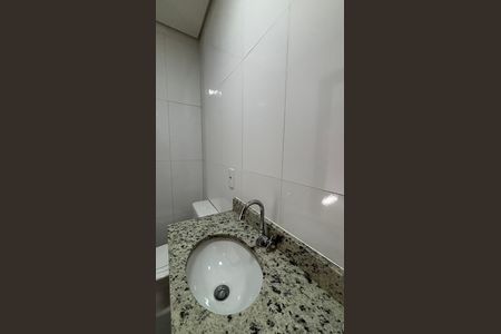 Banheiro da Suíte de apartamento à venda com 2 quartos, 69m² em Vila Metalúrgica, Santo André