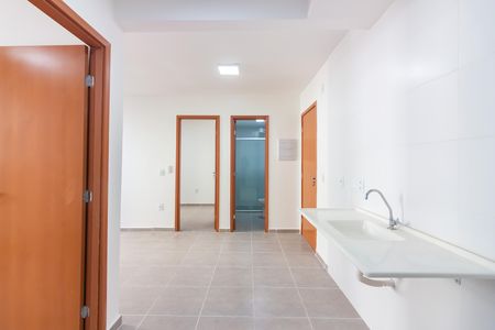 Cozinha  de apartamento para alugar com 2 quartos, 39m² em Loteamento Reserva Raposo, Osasco
