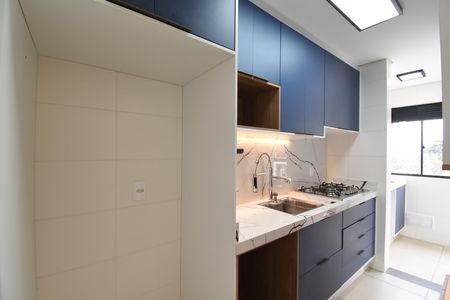 Cozinha de apartamento para alugar com 2 quartos, 45m² em Pedro Moro, São José dos Pinhais