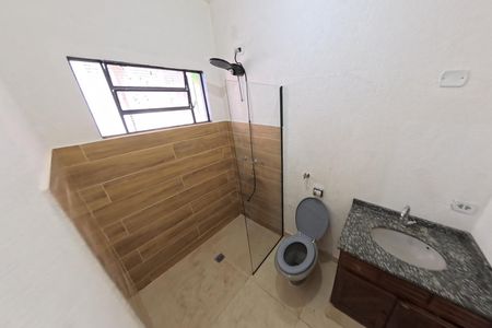 Casa para alugar com 90m², 1 quarto e 2 vagas Casa para alugar com 90m², 1 quarto e 2 vagasBanheiro da Suíte