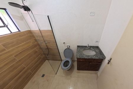 Casa para alugar com 90m², 1 quarto e 2 vagas Casa para alugar com 90m², 1 quarto e 2 vagasBanheiro da Suíte