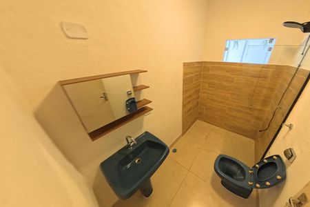 Casa para alugar com 90m², 1 quarto e 2 vagas Casa para alugar com 90m², 1 quarto e 2 vagasBanheiro 1