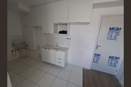 Cozinha de apartamento para alugar com 2 quartos, 33m² em Vila Matilde, São Paulo