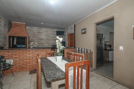 Área de Serviço / Churrasqueira de casa à venda com 2 quartos, 60m² em Mário Quintana, Porto Alegre