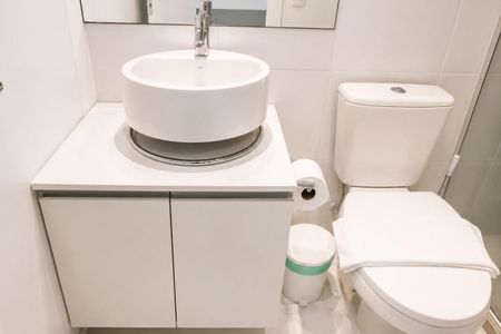 Studio para alugar com 20m², 1 quarto e sem vaga Studio para alugar com 20m², 1 quarto e sem vagaBanheiro