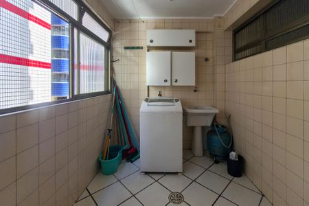 Área de Serviço de apartamento para alugar com 3 quartos, 240m² em Canto do Forte, Praia Grande