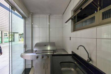 Área comum - Churrasqueira de apartamento para alugar com 3 quartos, 240m² em Canto do Forte, Praia Grande