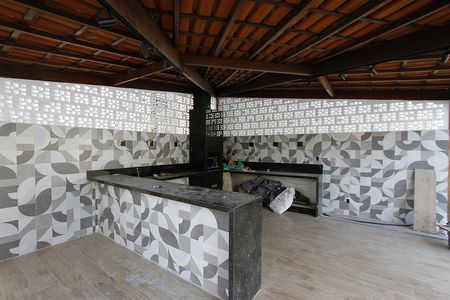 Área comum - Churrasqueira de apartamento para alugar com 3 quartos, 83m² em Buritis, Belo Horizonte