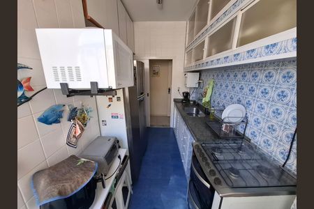 Cozinha de apartamento à venda com 2 quartos, 160m² em Laranjeiras, Rio de Janeiro