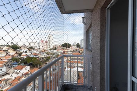 Varanda  de apartamento para alugar com 2 quartos, 47m² em Parque Vitoria, São Paulo