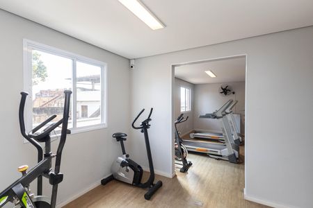 Área comum - Academia de apartamento para alugar com 2 quartos, 47m² em Parque Vitoria, São Paulo