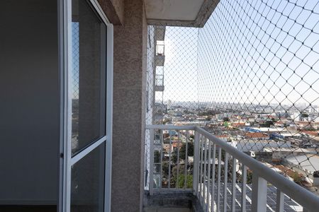 Varanda  de apartamento para alugar com 2 quartos, 47m² em Parque Vitoria, São Paulo