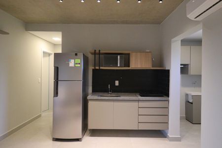 Cozinha de apartamento para alugar com 2 quartos, 55m² em Santa Luzia, Ribeirão Preto