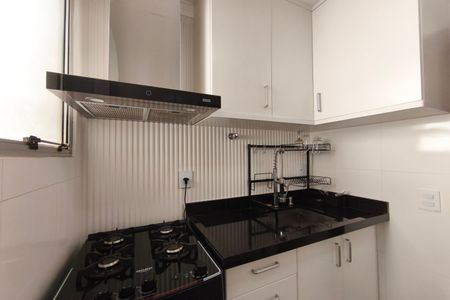 Cozinha de apartamento para alugar com 1 quarto, 70m² em Jardim Miranda, Campinas