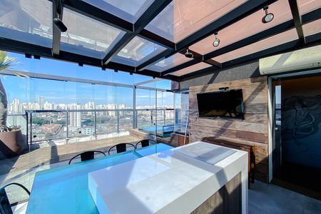Apartamento à venda com 140m², 2 quartos e 2 vagas Apartamento à venda com 140m², 2 quartos e 2 vagasPiso Superior - Área externa