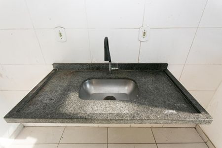 Cozinha - Pia de apartamento para alugar com 1 quarto, 33m² em Vila Carrão, São Paulo