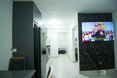 Studio à venda com 34m², 1 quarto e sem vaga Studio à venda com 34m², 1 quarto e sem vagaSala