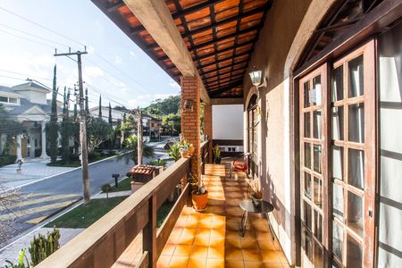 Varanda de casa de condomínio à venda com 3 quartos, 270m² em Alphaville, Santana de Parnaíba