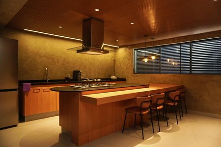 Apartamento à venda com 93m², 3 quartos e 2 vagas Apartamento à venda com 93m², 3 quartos e 2 vagasÁrea comum - Espaço Gourmet