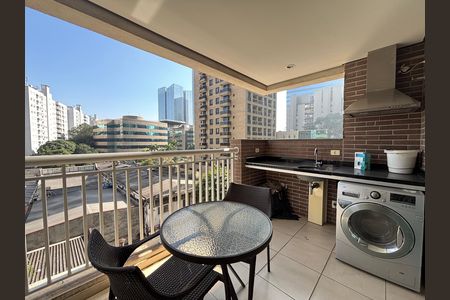 Varanda de apartamento à venda com 1 quarto, 40m² em Vila Olímpia, São Paulo
