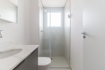 Apartamento para alugar com 57m², 2 quartos e 2 vagas Apartamento para alugar com 57m², 2 quartos e 2 vagasBanheiro da Suíte