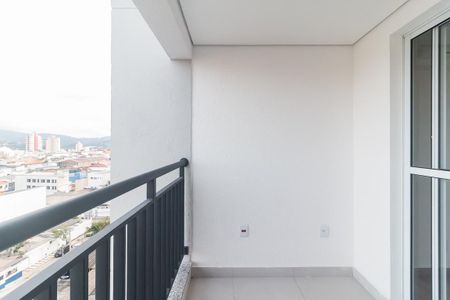 Varanda da Sala de apartamento para alugar com 2 quartos, 57m² em Vila Oliveira, Mogi das Cruzes