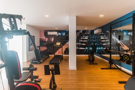 Apartamento para alugar com 57m², 2 quartos e 2 vagas Apartamento para alugar com 57m², 2 quartos e 2 vagasAcademia