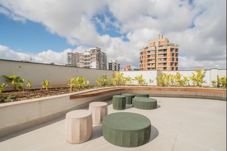 Área comum - Terraço de kitnet/studio para alugar com 1 quarto, 27m² em Vila Clementino, São Paulo